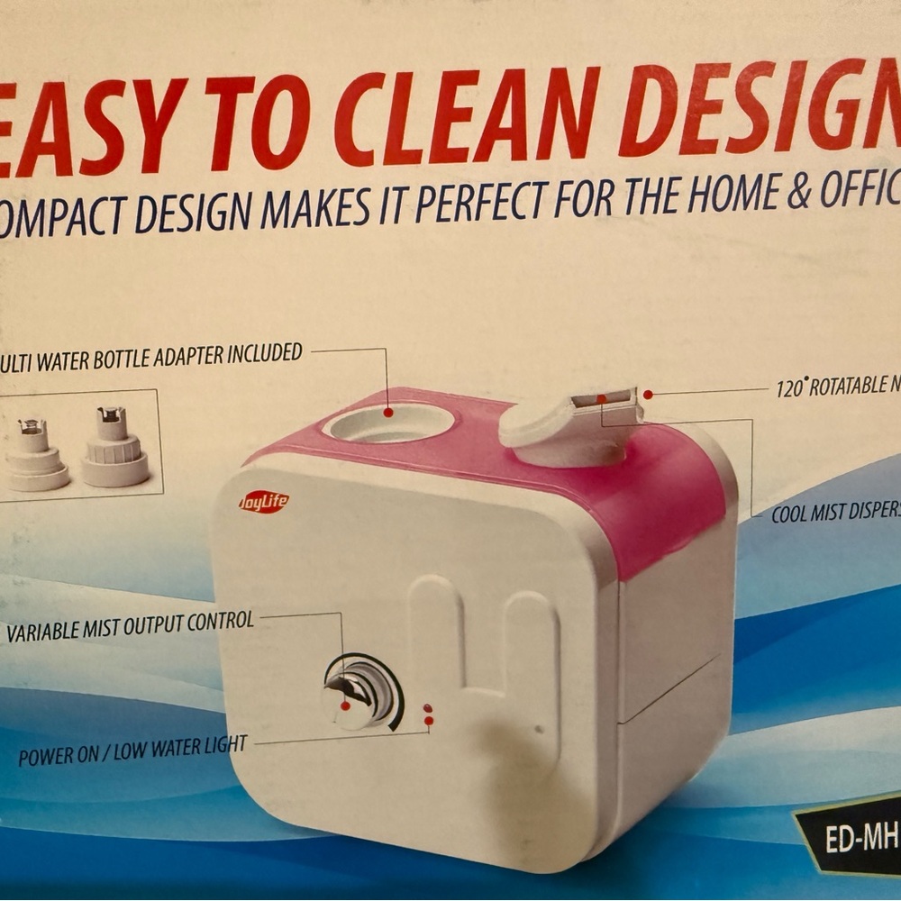 Personal Humidifier in Pink - Picture 3 of 4